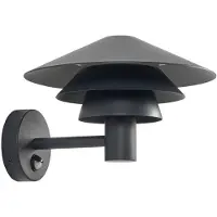 LUCANDE Utomhusbelysning , Montaro, Svart, Aluminium, Modern