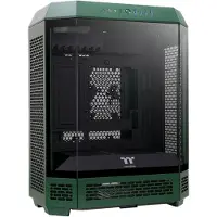 Thermaltake The Tower 600 Racing Green Midi-Tower Datorchassi Grönsvart (fluorescerat) Sidofönster