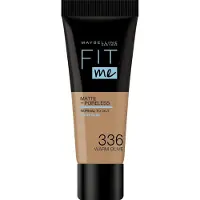 Maybelline Fit Me Matte + Poreless flytande foundation 336 Warm Olive 30 ml