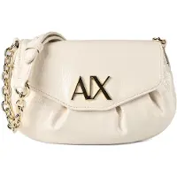 Armani Exchange för kvinnor. XW002165AF21363U1003 Paige beige handväska (OSFA), Casual, Polyester