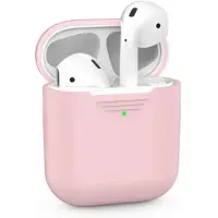 AhaStyle AirPods/AirPods 2 PT02-3 Premium-skal i silikon - Rosa