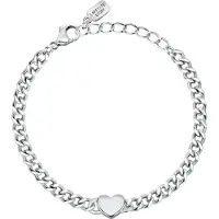 La Petite Story Br Love Heart Charm 16.3 Cm Armband