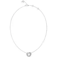 GUESS 4G Crush Perfect Mini Links silverfärgat halsband JUBN04062JWRHT/U