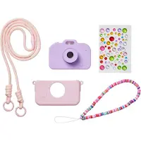 Lalarma Kamera - Star - Rosa/Lila - - One Size - Leksaker