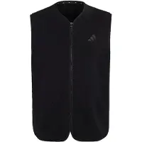 Adidas City Tech 3 Stripes High Pile Fleeceväst, storlek Small