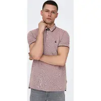 Only & Sons T-shirt 'Fletcher' karamell / brokad / svart