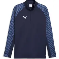 Puma Träningströja teamLIGA26 1/4 Blixtlås - Marinblå/White, storlek XX-Large