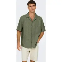 Only & Sons Skjorta 'ONSLatham' oliv