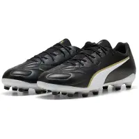 Puma King 20 Match Fg/ag Eclipse - Svart/White/Gold, storlek 41