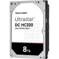 Western Digital WD Ultrastar DC HC320 HUS728T8TL5204 - Hårddisk - 8 TB - inbyggd - 3.5 - SAS 12Gb/s - 7200 rpm - buffert: 256 MB