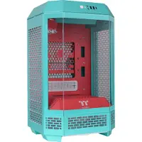 Thermaltake The Tower 250 Mint Strawberry Mini-Tower Datorchassi GAMER Mint, Jordgubbe