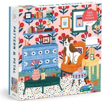 Galison Pattern & Petal 500 Piece Puzzle