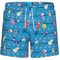 Arena Water Prints Beach Ao Simshorts
