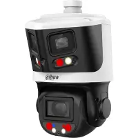 Dahua Technology SDT3E410-8P-MB-A-PV1, IP-säkerhetskamera, Inomhus & utomhus, Kabel, Tak, Vit, Kupol-formad