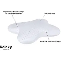 Relaxy Huvudkudde med tryckavlastande memoryskum - Star kudde
