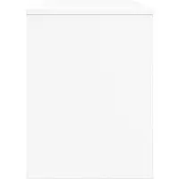 vidaXL TV-skåp Vit 100 x 30 x 40 cm Konstruerat trä