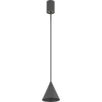 Euluna Hänglampa ZENITH Nowodvorski Lighting, dimbar, Aluminium / grå / zink, Vardagsrum / matsal, Metall, Modern, Pendellampa