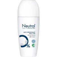 Neutral Deodorant roll-on Neutral AP 50 ml, Svanenmärkt/Allergimärkt, utan parfym/alkohol, 6 st x 50 ml/fp