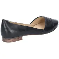 Hush puppies Marley Ballerina Läderskor För Damer I Beige.
