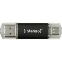 Intenso Twist Line USB-minne 32 GB Antracit 3539480 USB-A, USB-C, USB 3.2 Gen 1