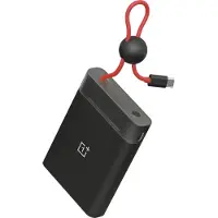 OnePlus - Power bank - magnetic ring - 10000 mAh - 22.5 Watt - 3 A - 2 utdatakontakter (USB-C) - svart