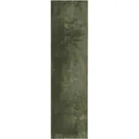 vidaXL Mellanhög mjuk och tvättbar matta HUARTE Skoggrön 750 x 80 cm
