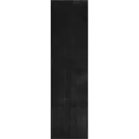 vidaXL Mellanhög mjuk och tvättbar matta HUARTE Svart 300 x 80 cm