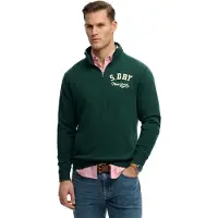 Superdry Vintage Athletic Tröja Med Halv Dragkedja