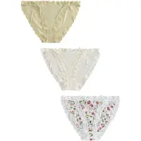 Next Trosa kräm / khaki / mörkrosa / vit