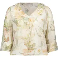 Cartoon Blus kräm / khaki / pastellorange
