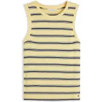 Tommy Hilfiger Stripe Slim Crew Neck Tank Top