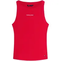 Tommy Hilfiger Tommy Jeans Logo Ribbed Slim Tank Top