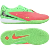 Nike Phantom 6 Academy Low Cut IC Erling Haaland Personal Edition - Rosa/Svart/Grön - Inomhus (IC), storlek 43