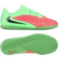 Nike Phantom 6 Club Low Cut IC Erling Haaland Personal Edition - Rosa/Svart/Grön Barn - Inomhus (IC), storlek 35½