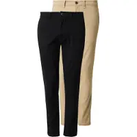 Jack & Jones Chinobyxa 'JJIMarco Dave' sand / svart
