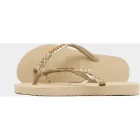 Havaianas Slim Glitter Flim Flops Children, brun