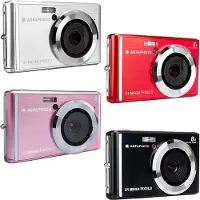 Agfa DC5200 Digitalkamera 21 Megapixel Zoom (optisk): 0 x Silver Integrerat batteri, med inbyggd blixt