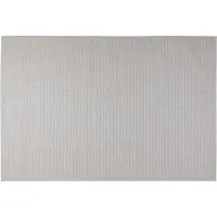 vidaXL Områdesmattor Rektangulär LUGO Kräm 340 x 240 cm Polyester