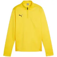 Puma Träningströja teamGOAL 1/4 Blixtlås - Gul/Svart Barn, storlek 176 cm