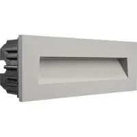 Deko-light 930474 Abdeckung Grau Schräge für Light Base III Outdoor Ttäckkåpa Aluminium (L x B x H) 250 x 90 x 24 mm 1 st