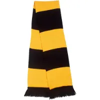 Result Resultat Winter Essentials Team Scarf One Size svart/gyllene