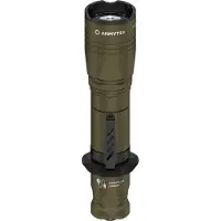 ArmyTek Dobermann Pro Magnet USB Olive Warm LED Ficklampa med handrem, med hölster Uppladdningsbara batteri 1400 lm 164 g