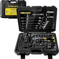 Stanley nyckelsats 175 delar 1/4 - 1/2