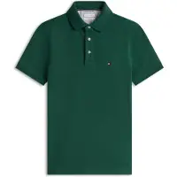 Tommy Hilfiger T-shirt '1985 Slim Fit' mörkgrön