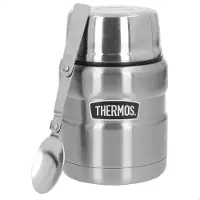 Thermos Stainless Steel With Folding Spoon-470ml Lunchlåda