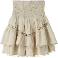 LMTD Kjol - NlfLosta - White Pepper - - 14 år (164) - Kjol