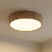 TEMAR LIGHTING Taklampa Cleo , dimbar, Ljust trä, Vardagsrum / matsal, Trä, Modern, Taklampa