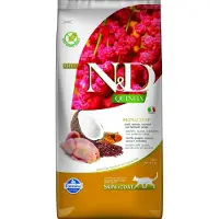 Farmina N&amp;D Quinoa Cat skin &amp; Coat Quail 5 kg Kattfoder för hudproblem