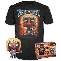 Funko POP! Deadpool & T-shirt-heavy Metal