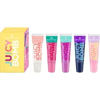 Essence JUICY BOMB shiny lipgloss set Läppsminksset 1 st